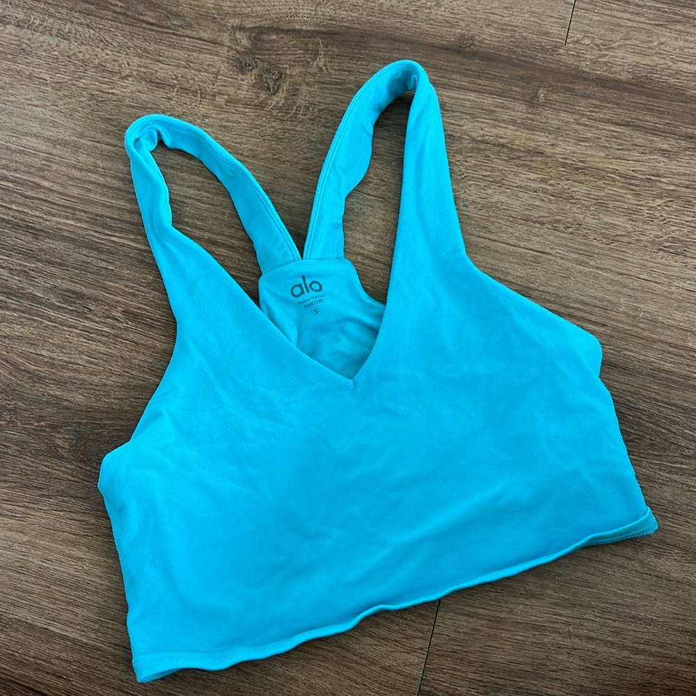 Alo airbrush real bra tank